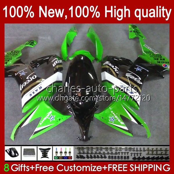 Обсуждение мотоциклов для Kawasaki Ninja ZX 10R ZX10 Фабрика Green 10 R 1000 CC ZX10R 08 09 10 Body 56No.56 1000CC ZX1000C ZX-10R 2008 2009 2010 2010 ZX1000 08-10 Kit