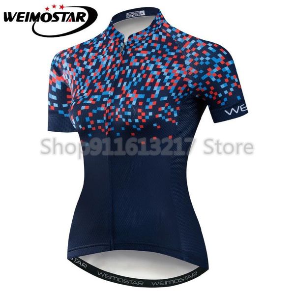 

cycling jersey 2021 women clothing mtb racing sport bike wear short sleeves maillot ropa ciclismo sets, Black;blue