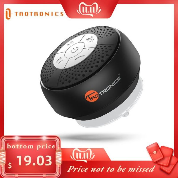 

portable speakers taotronics sk03 mini bluetooth speaker protable waterproof loudspeaker hifi column sound box for shower car audio subwoofe