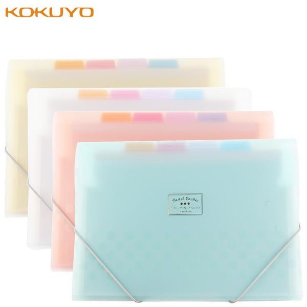 

business card files kokuyo pastel cookie expanding wallet a4 student papers office finishing bag folder wsg-dfc70
