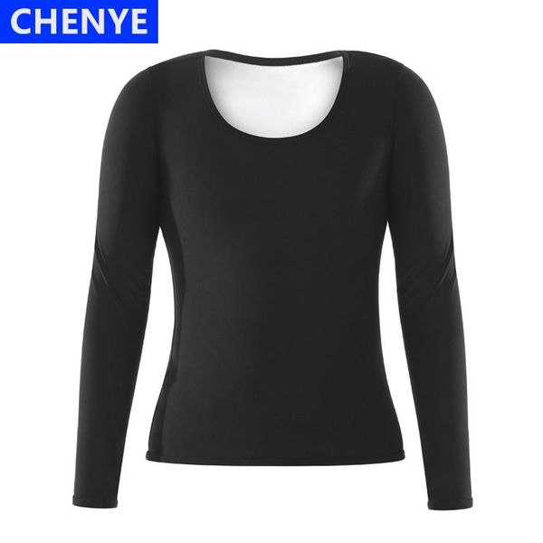 

women's shapers seamless sauna shirt women waist trainer corset body shaper sweat suit lady slimming vest weight loss long sleeves shap, Black;white