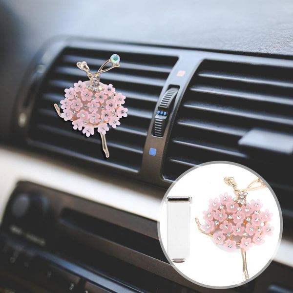 

1pc ballerina girl car clip vent diffuser air freshener