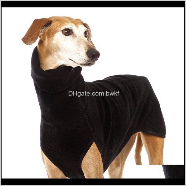 Abbigliamento Casa Giardino Drop Delivery 2021 Collare alto Vestiti per animali domestici per cani di taglia media Cappotto invernale caldo per cani di grossa taglia Faraone Hound Great Dane Pull