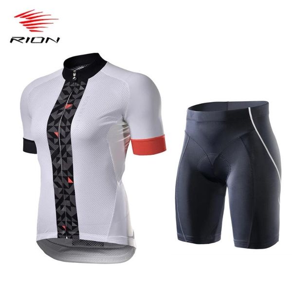 

racing sets rion women's cycling jersey set mtb mountain bike pad shorts bicycle female clothes bicicleta ciclismo ropa mujer, Black;blue