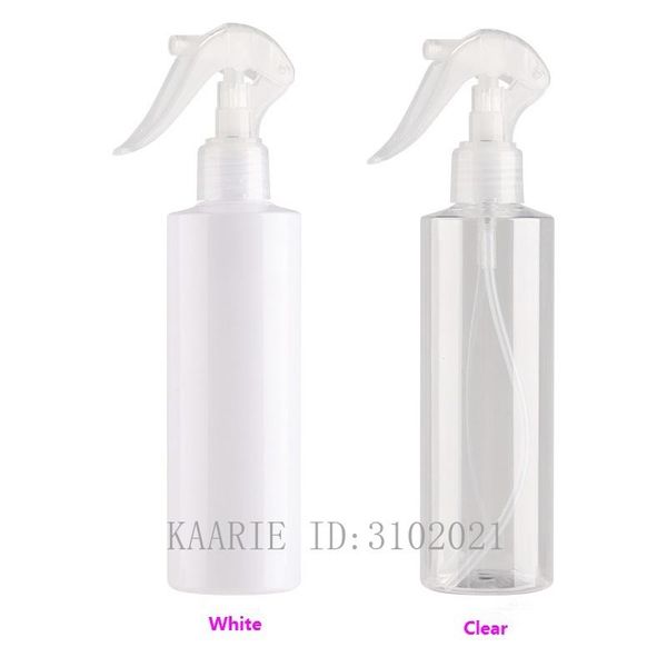 

storage bottles & jars 250ml 30pcs/lot empty portable pet spray nozzle bottle,diy travel white/clear container,refillable makeup cosmetic pa