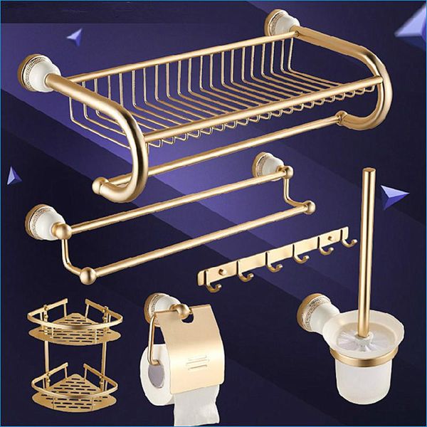 

europe style brass bath hardware,luxury bathroom accessory sets,j15290 set
