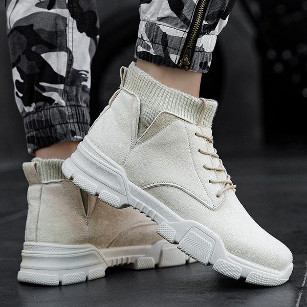 

boots casual zapatos boty man causal spring sneakers for black coturno yellow men on shoes sapatos casuales mens 2021 slip
