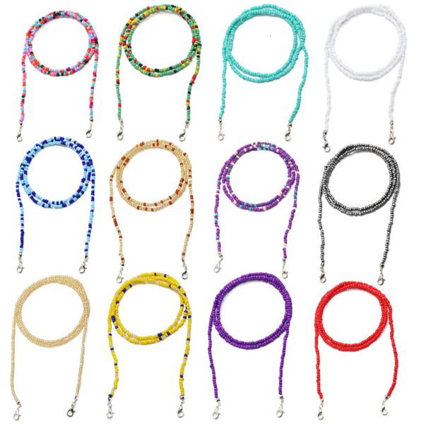 

face mask straight hanging rope chain glass bead glasses neck anti loss comfort