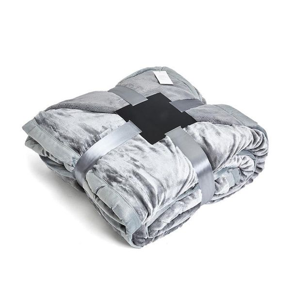 

blankets & swaddling super soft flannel blanket thicken double-layer quilt born bath towel spring autumn baby swaddle sofa cove