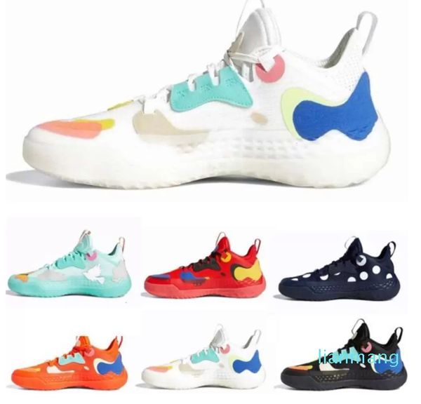 

basketball shoes for men fashion core black polka dot white creator support sports