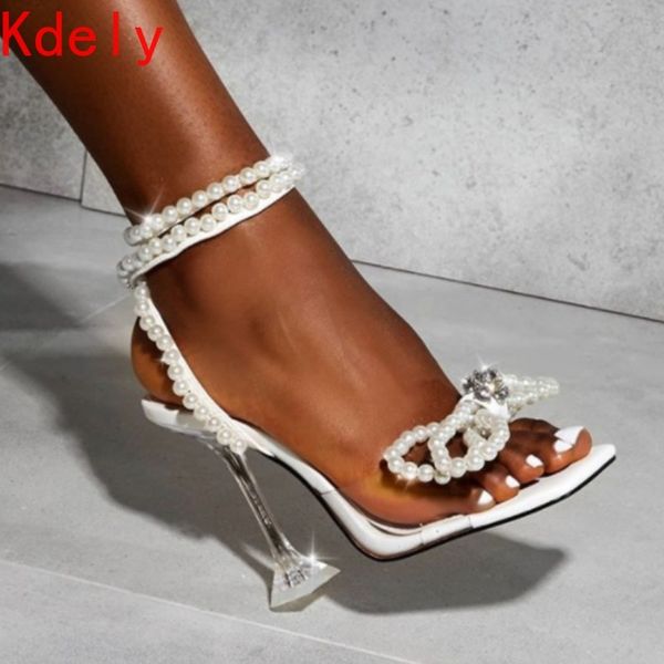 

sandals women gladiator shoes white string bead high heels summer party dress buckles pumps size 42 p2xw, Black