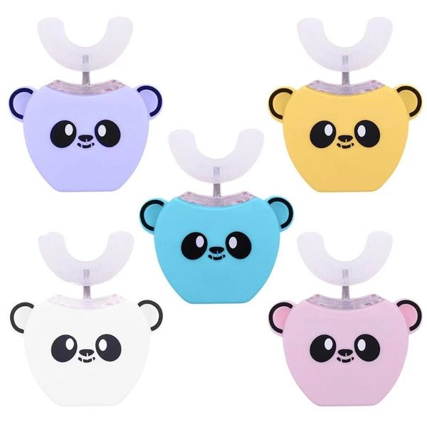 

smart electric toothbrush degrees automatic sonic for children u type 4 modes tooth brush usb charging whitening