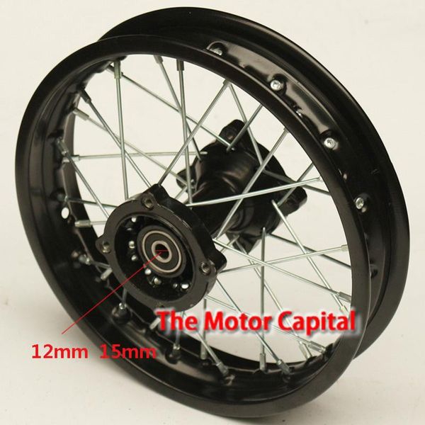 

motorcycle wheels & tires 15mm alxe hole14inch rear rims aluminum alloy disc plate wheel rims1.85x14"inch fit chinese dirt bike pit spa