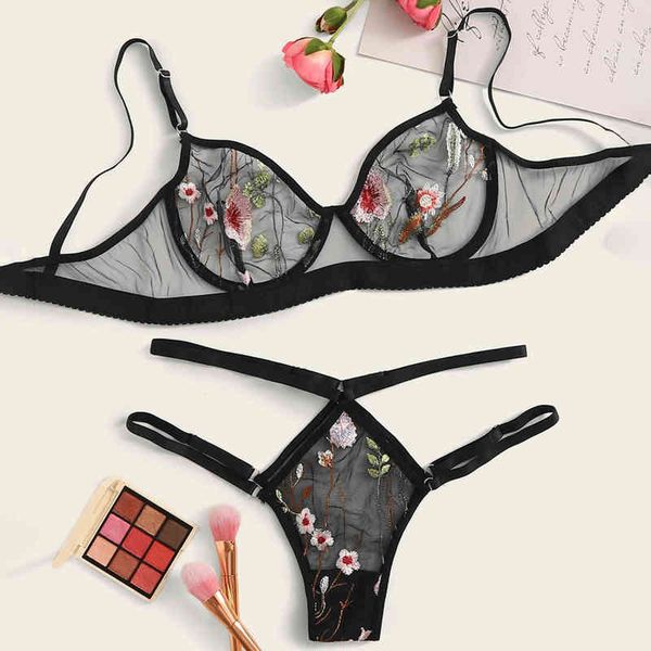 Produzione personalizzata di biancheria intima sexy con motivo a maglia prospettiva sexy 211203