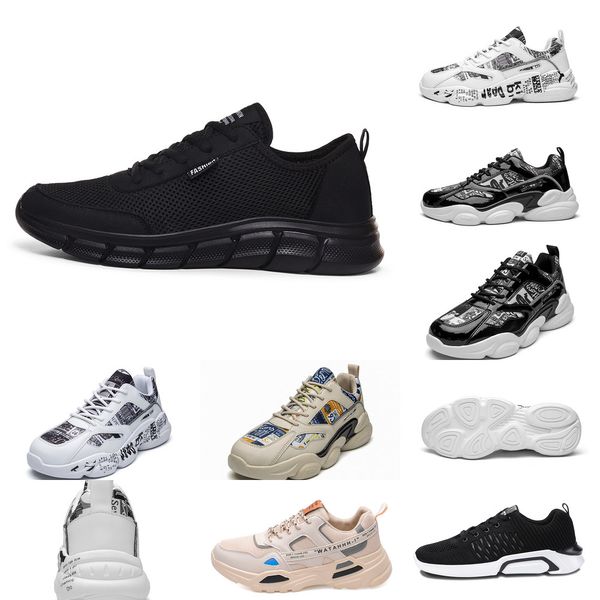 TCKI para executar homens sapatos plataforma hotsale mens trainers branco triplo preto fresco cinza esportes ao ar livre sneakers tamanho 39-44 13