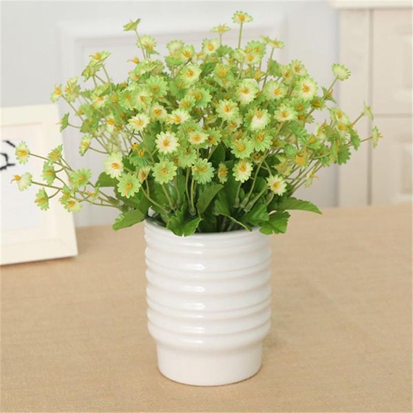 

artificial simulation flowers silk 60 mini chrysanthemum daisy year home living room table deskdecoration decorative & wreaths