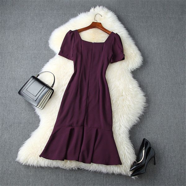 

dress elegant designer runway mode ruffle portrait goal short square dressed for women, Black;gray