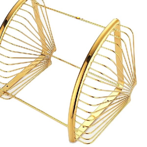 

bathroom storage & organization double-layer cosmetics shelf multi-function triple-cornered corner frame