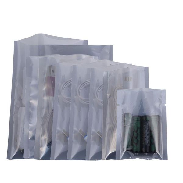 

gift wrap 200pcs open static-antistatic bag shielding esd package retail plastic anti-static bags packaging storage pouch polybag