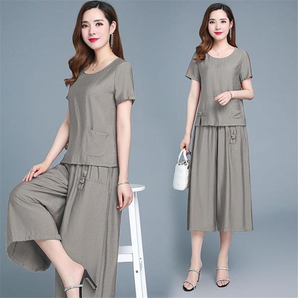 

women's sets loose pluz size female fashioncasual tracksuits, Gray