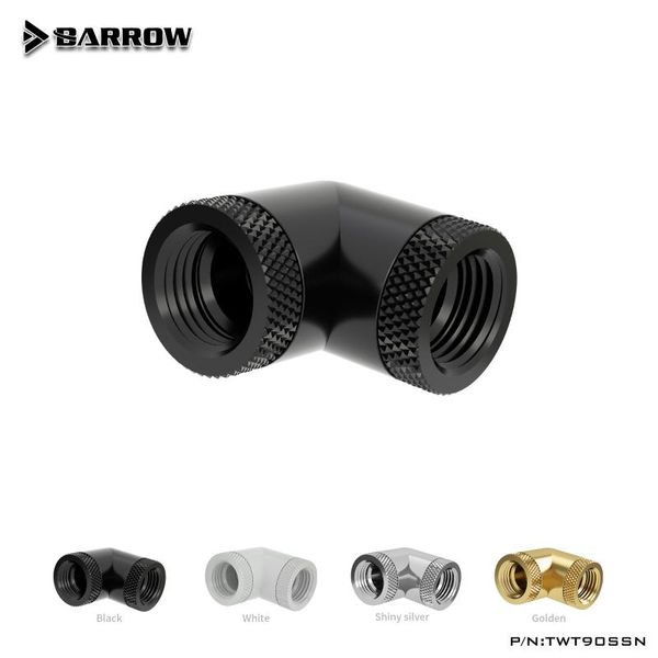 

fans & coolings barrow g1/4 thread 90 degree double female swivel adapter swivel, suitable for water cooler twt90ssn