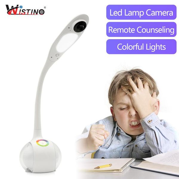 

cameras wistino hd 720p cctv wifi table lamp camera ip smart home desk wireless security video baby monitor p2p led light remote
