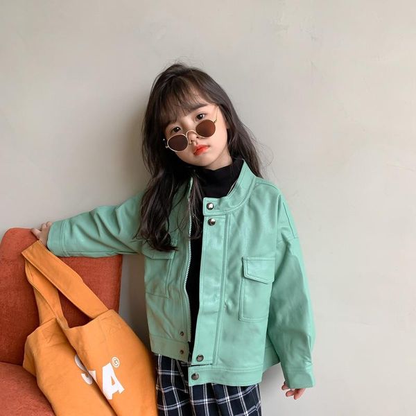 

jackets outerwear coat jacket o-neck collar zipper solid regular cotton fashion simple cute cool spring autumn girls, Blue;gray