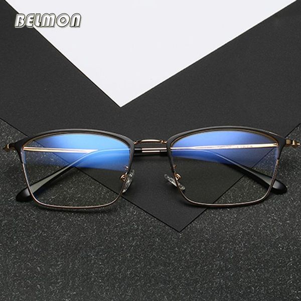 

fashion sunglasses frames anti-blue rays spectacle frame men women eyeglasses opitcal computer gaming eye glasses clear lens for male female, Black