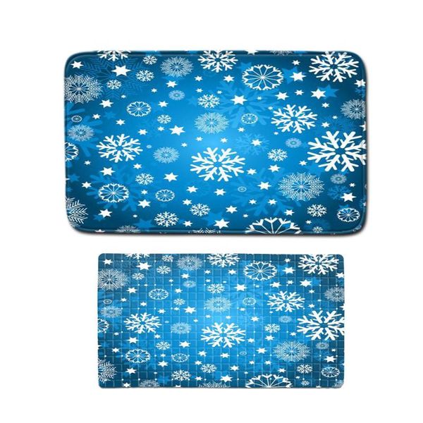 

christmas pattern non-slip carpet bath mat floor foot pvc carpets