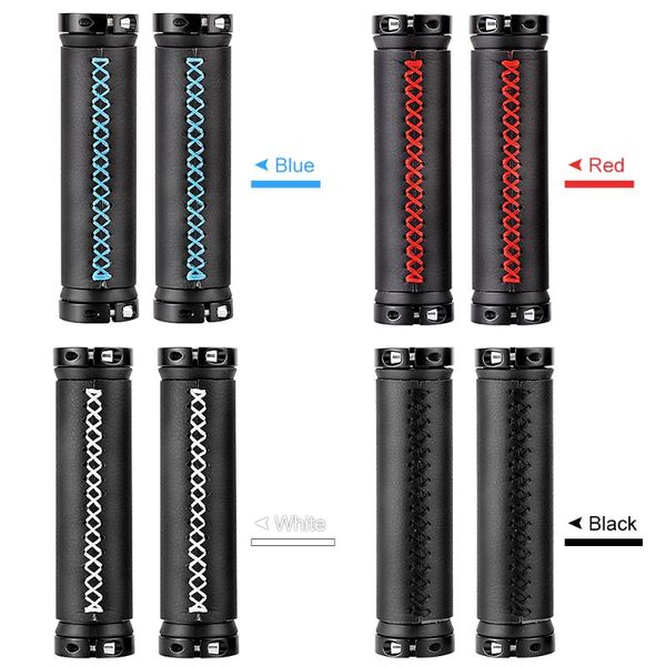 

bike handlebars &components 2pcs aluminum lock anti-slip cover cycling handlebar bilateral bicycle double on riding accessoires