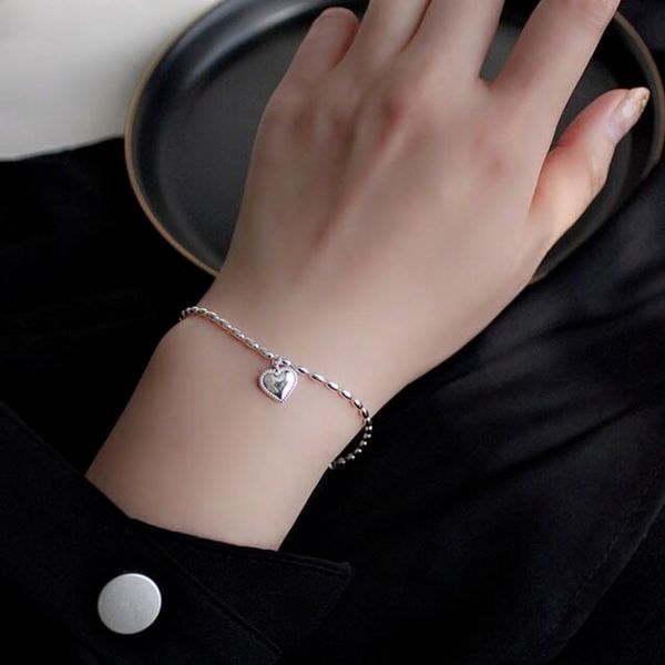 

,bracelet sweet rice grain silver bracelet s925 love for women, Golden;silver