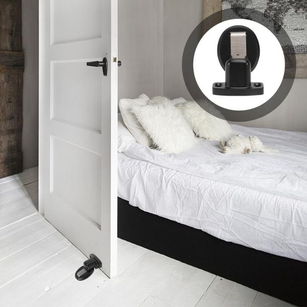 

bath mats 1pc door smagnetic punch holder zinc alooy floor mount ser