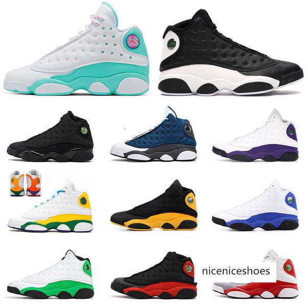 

flint 13 men basketball shoes 13s cny cap gown reverse he got game black cat womens mens trainers retro sports sneakersbro1