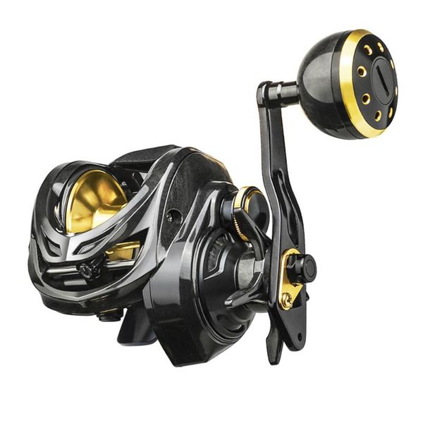 

baitcasting reels 16kg fishing reel max drag 6.3:1 6+1bb metal ball grip spool spinning saltwater wheel for tool accessories