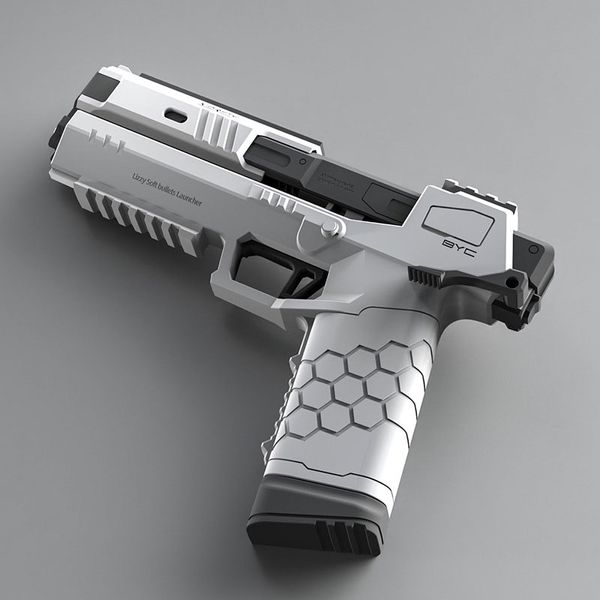 

gecko toy gun loading firing model pistol blaster airsoft soft bullet manual sun pistola for adults kids outdoor games