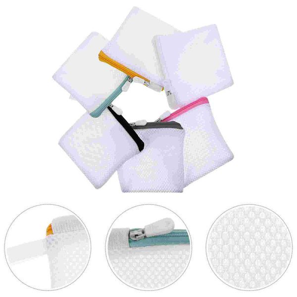 

laundry bags 6pcs travel storage organizer pouches for delicates bras underwear