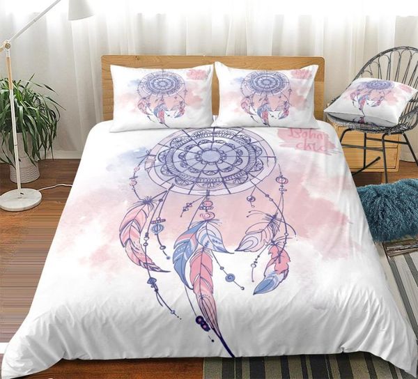 

bedding sets fashion dreamcatcher set bohemian bedspread feather duvet cover simple dream catcher soft beds for girls kids