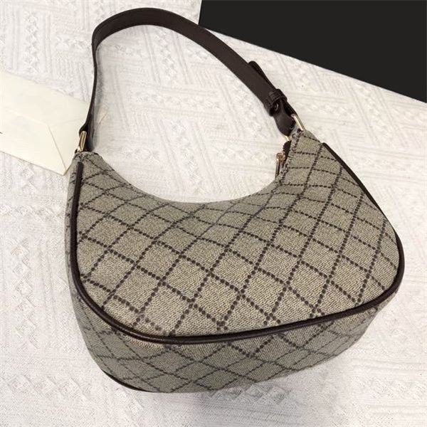 La nuova famosa lettera Borsa da sella Luxury Lady Borse a spalla Busta Designers Portafogli Borse in pelle Shopping Donna Plain Messenger Borsa ascellare Zipper Tote