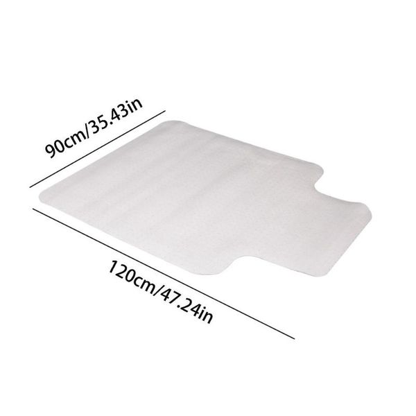 

carpets 120x90cm office desk chair mat for hard wood floor pvc clear protection premium quality thick and sturdy