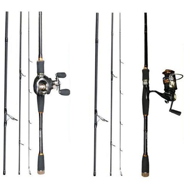 

boat fishing rods 3/4 seg fsihing spinning 1.8m 2.1m 2.4m 2.7m 3.0m ultralight difficult journey fixing/smelting bait