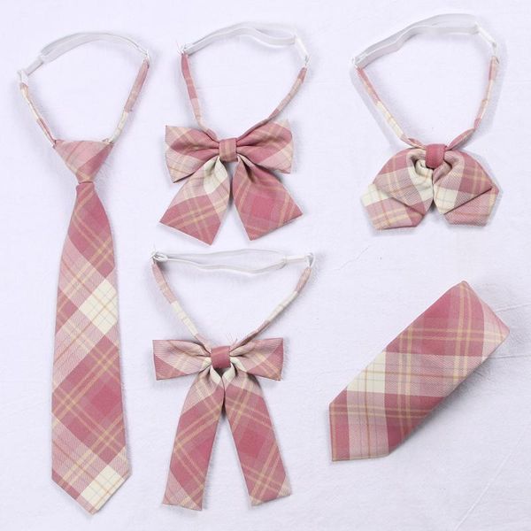 

neck ties uniform bow tie orthodox jk plaid student raspberry japanese, Blue;purple