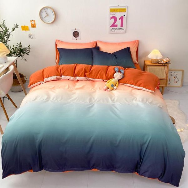 

bedding sets luxury double king  twin duvet cover bed sheet pillowcases fashion quilt colorful bedclothes