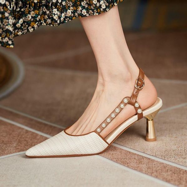

fashion rivets genuine leather gold heels party women shoes summer sandals womne des sandalias dress, Black
