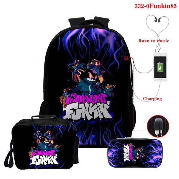 

backpack 3d printed friday night funkin bagpack mochilas bags kawaii lapgirls school backpacks women shoulder knapsack sac a dos