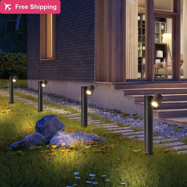 

lawn lamps 10pc adjustable outdoor garden lamp waterproof landscape pathway spotlight patio street park villa holiday pillar