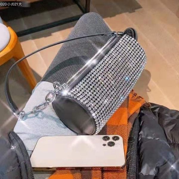 

2021 brand designer shoulder bag women's fashion luxury classic diamond mini portable messenger bags with box size 19*8cm z89x