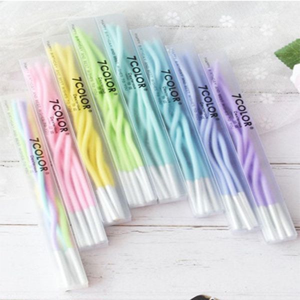 

candles birthday cake decoration makaron candle curved line smokeless curve romantic wedding anniversary atmosphere arrangement