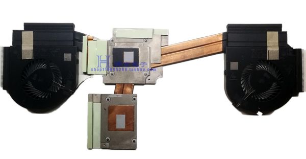 

lapcooling pads cpu gpu cooler fan/heatsink for precision 7730 m7730/7740 m7740 wx4150 amd-128 ns85c14-17g25 ns85c15-17g26 radiator