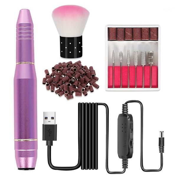 

professional electric nail drill machine manicure pedicure set file equipment tools & accessories1