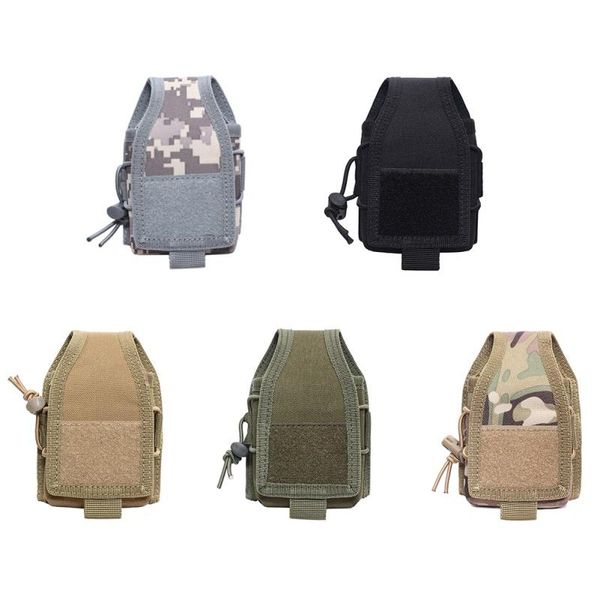 

stuff sacks 1000d nylon outdoor pouch tactical sports molle radio walkie talkie holder bag magazine mag pocket